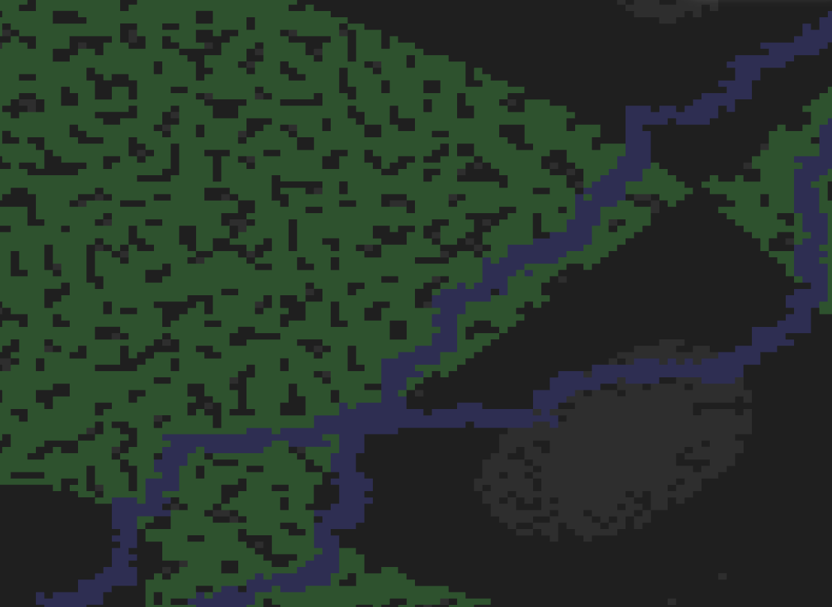 Generating 2d Rivers